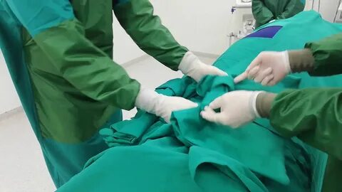 Подготовка к операции на прямой