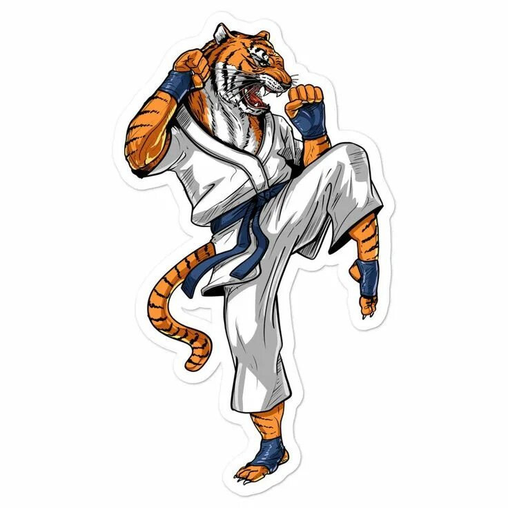 Тигр карате. Арт тигра карате. Тигр карате для профил. Тигр киокушинкай каратэ. Тигр каратист.