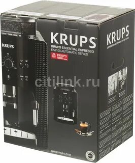Автоматическая кофемашина krups essential roma white ea810570