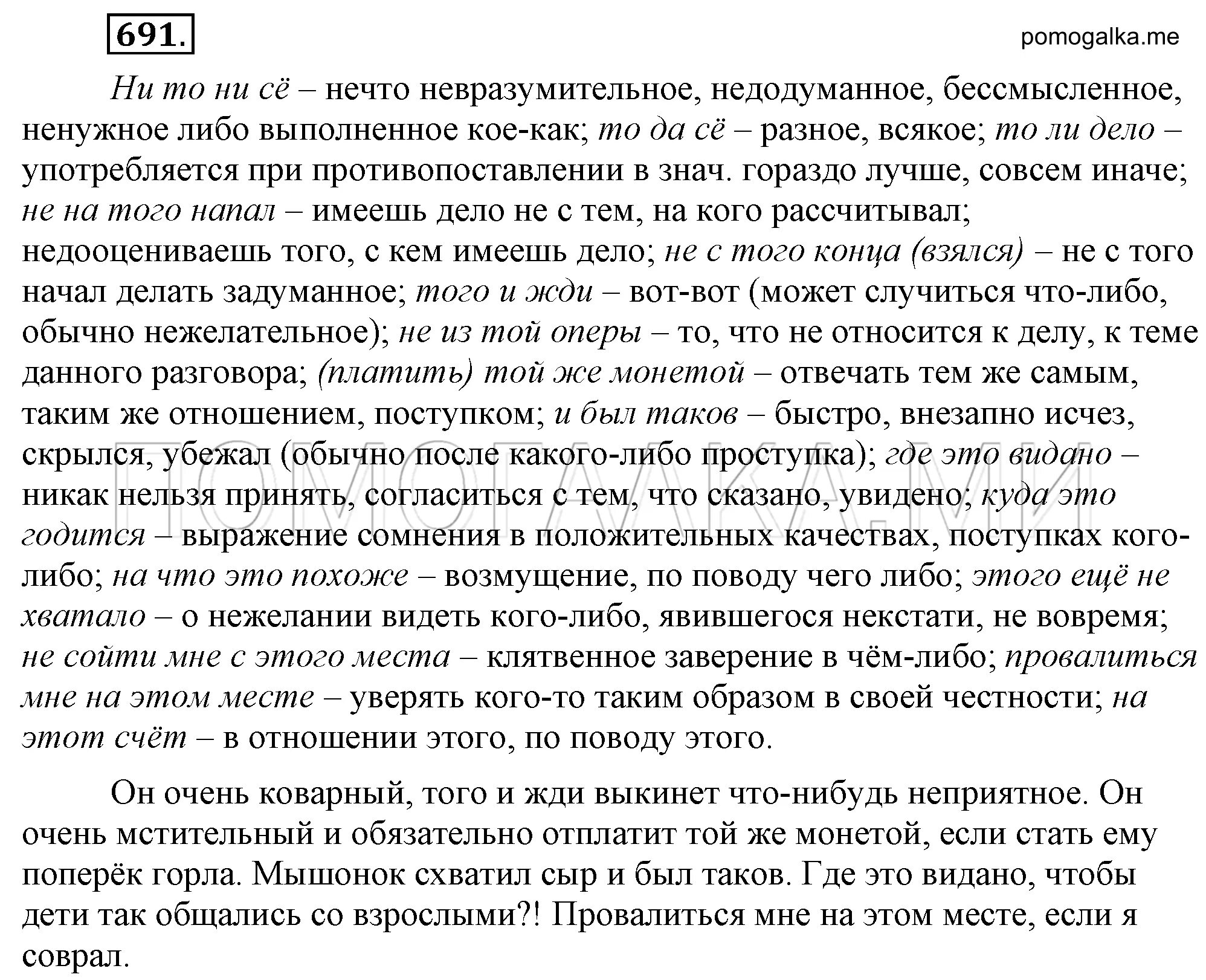 Русский язык 6 класс ладыженская. Русский язык 6 класс номер 691. Русский язык 6 класс номер 691. 691 упражнение. Русский язык 6 класс номер 691.