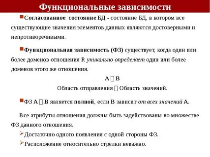 Существовать значения