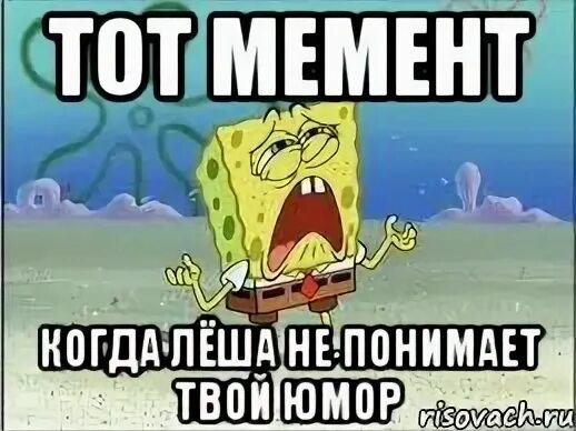 Не понял юмора