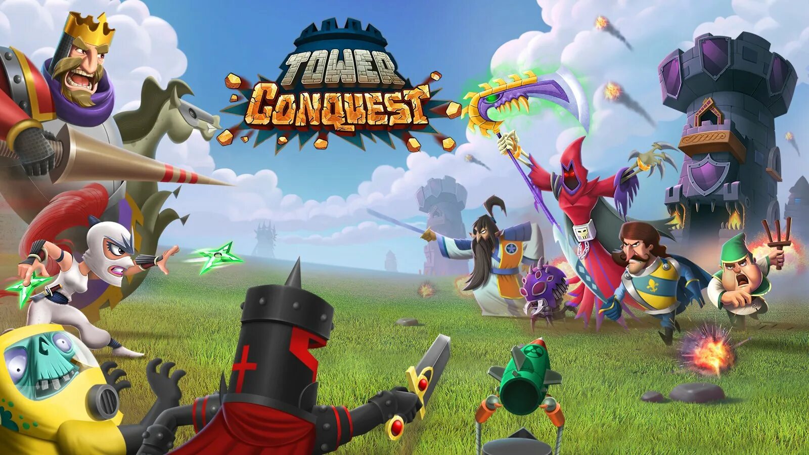 Включи игру башни. Товер конквест. игра tower conquest. персонажи игры тавер конквест. башни из игры товер коноуест.