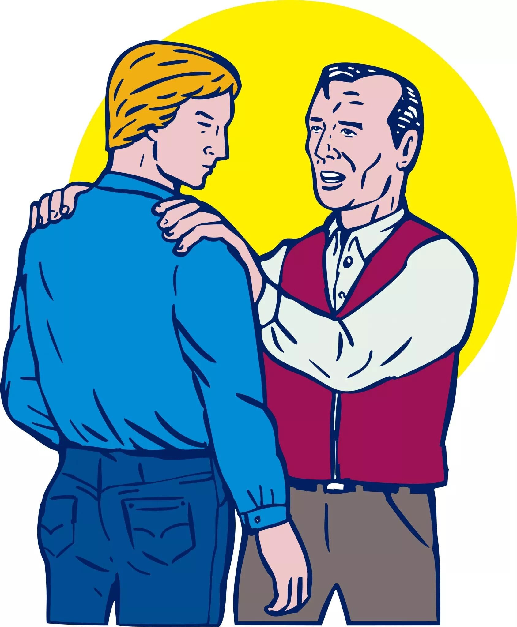 Father talk me. Старший сын иллюстрации. взросли сын и папа разговаривают рисунок. sons of illustration father группа. father and son illustration.