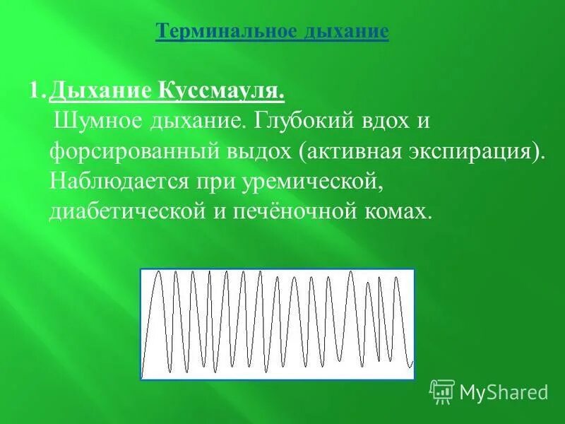 шумное дыхание на вдохе