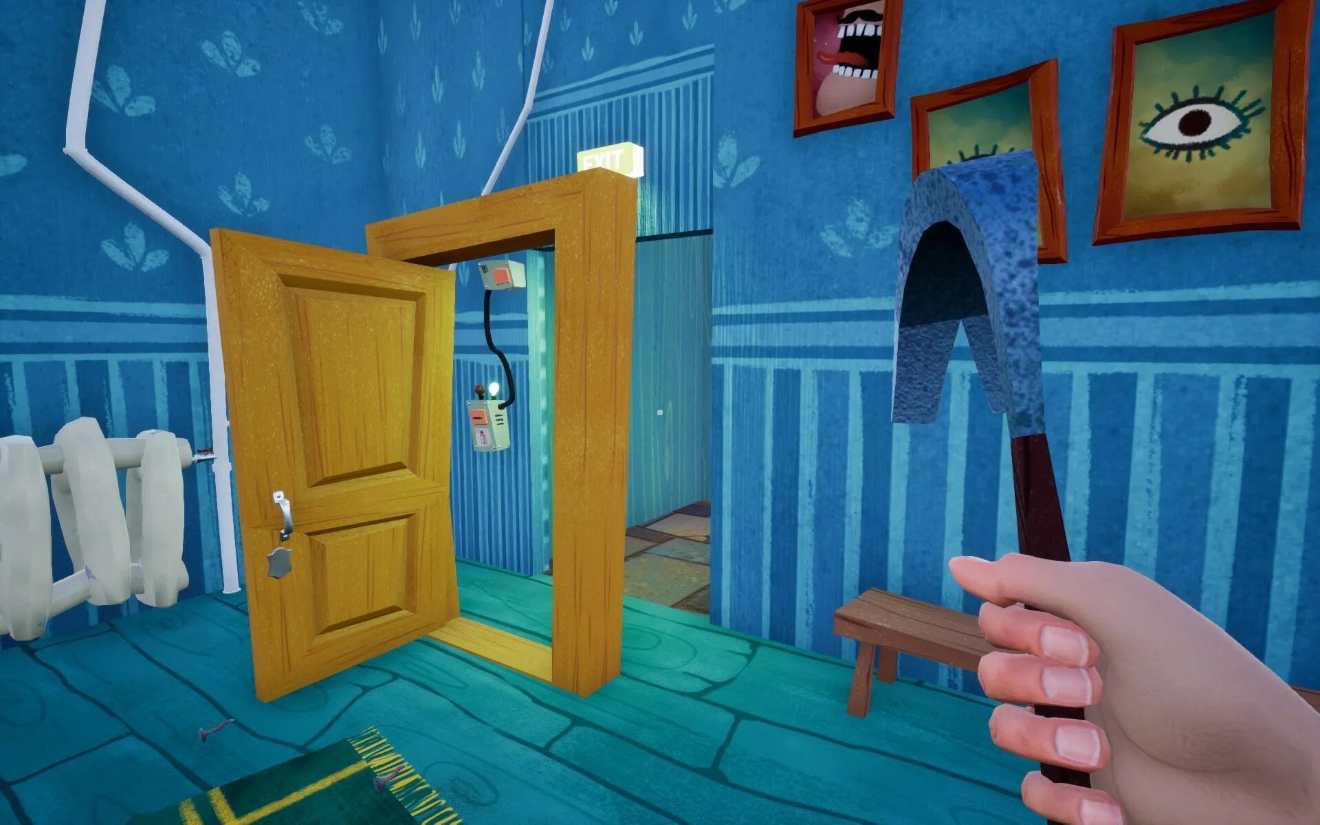 Hello Neighbor игра. Игра привет сосед hello Neighbor. Привет сосед Альфа 1. Дом соседа внутри. Hello 1 часть