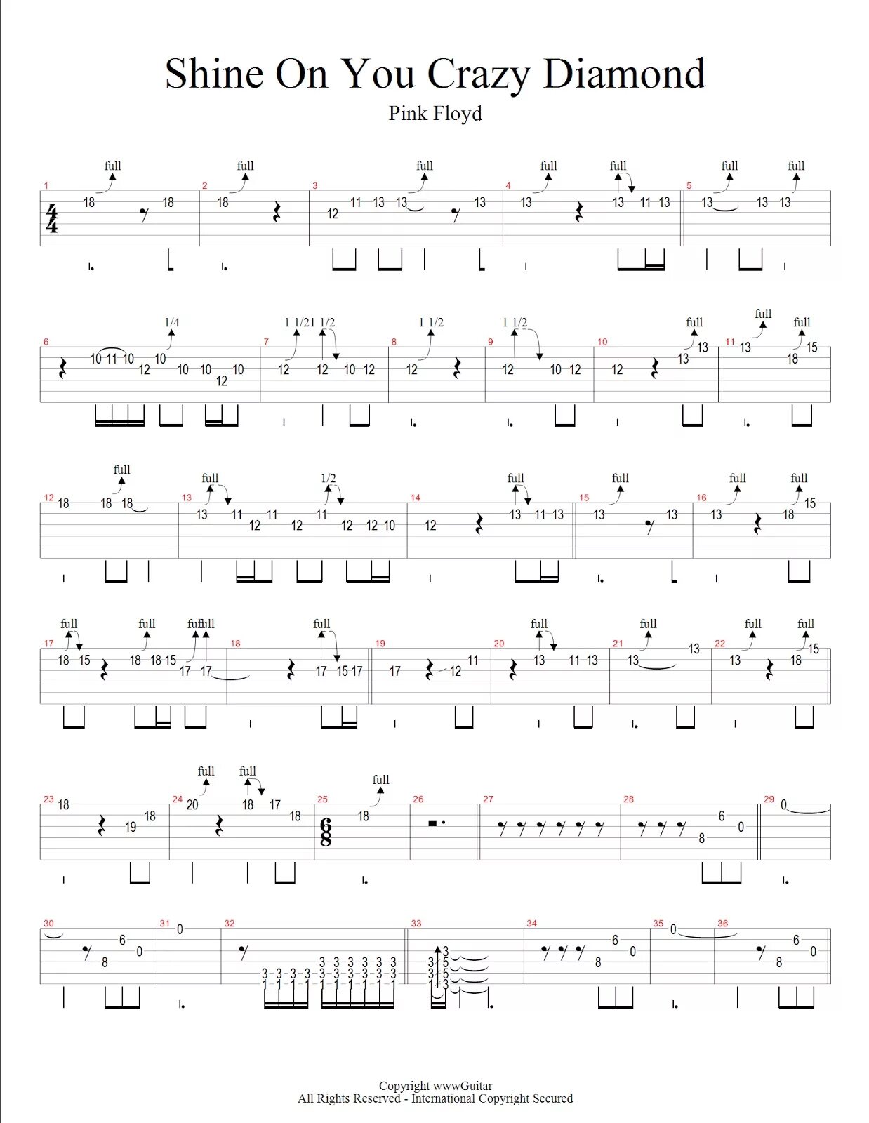 Floyd shine. Позывной Pink Floyd табы. Shine on you Crazy Diamond Tabs. Shine on you Crazy Diamond на гитаре табы. Shine on you Crazy Diamond на гитаре.