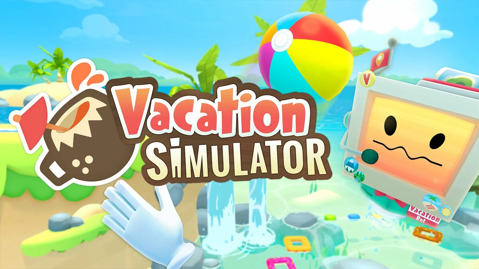 Vacation vr. Vacation симулятор. Симулятор отдыха ВР. Vacation Simulator Oculus. Job Simulator отпуск.