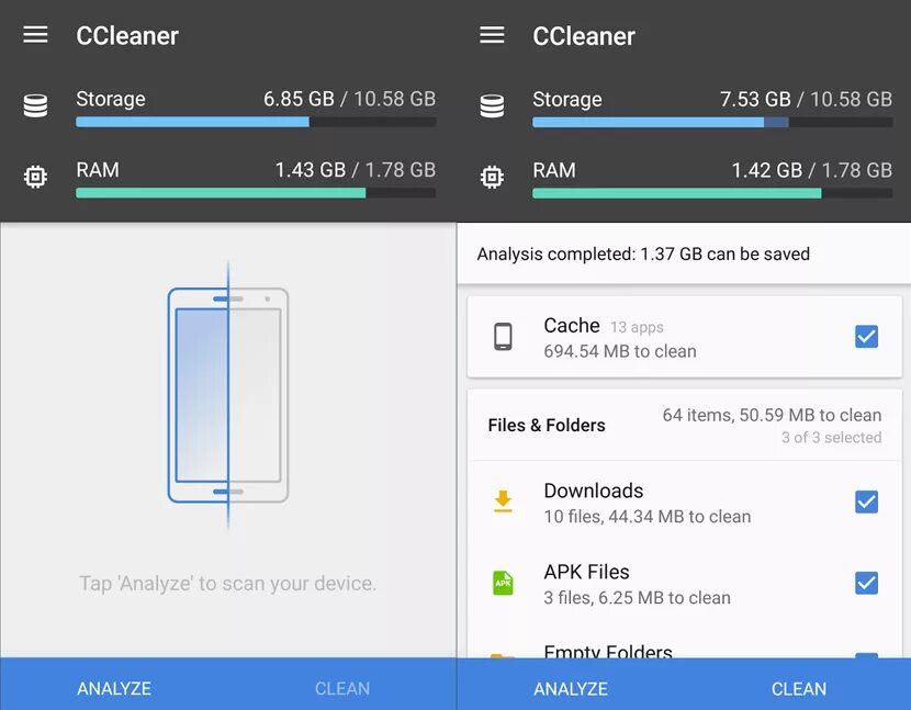 Storage clean. CCLEANER для андроид. Приложение клинер на андроид. Андроид сетевое хранилище. Clean Storage Android.
