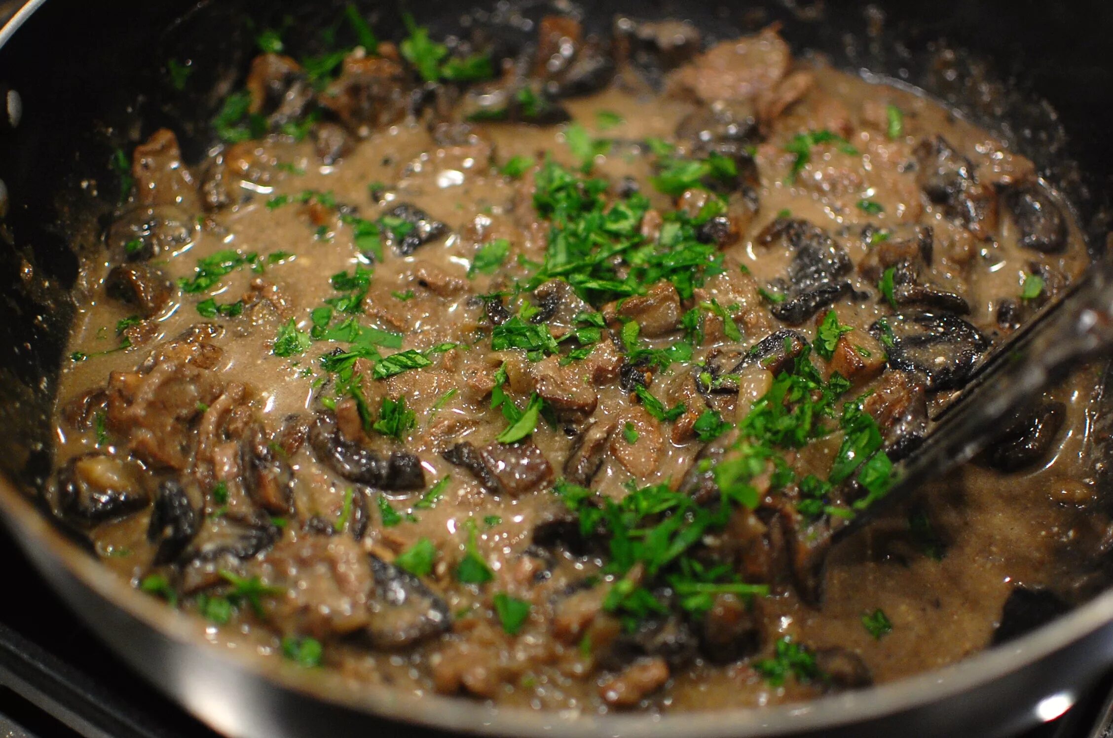 бефстроганов из говядины рецепт классический в мультиварке