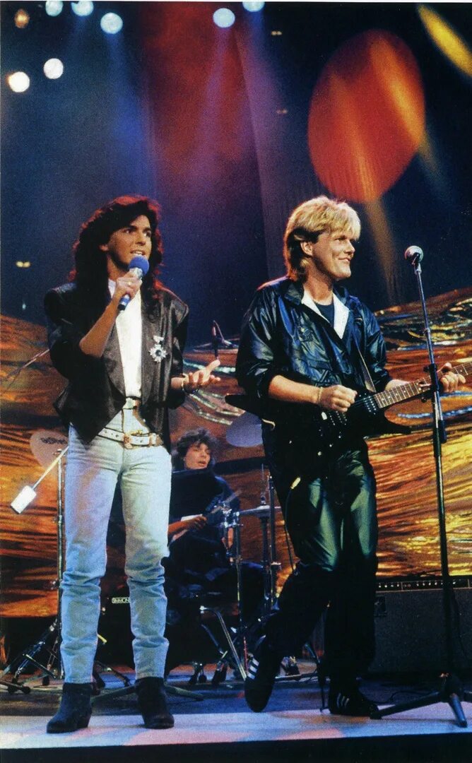 Группа Modern talking. Modern talking концерт 1986. Modern talking 80-е.