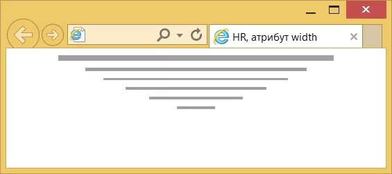 Атрибут width. Атрибут width