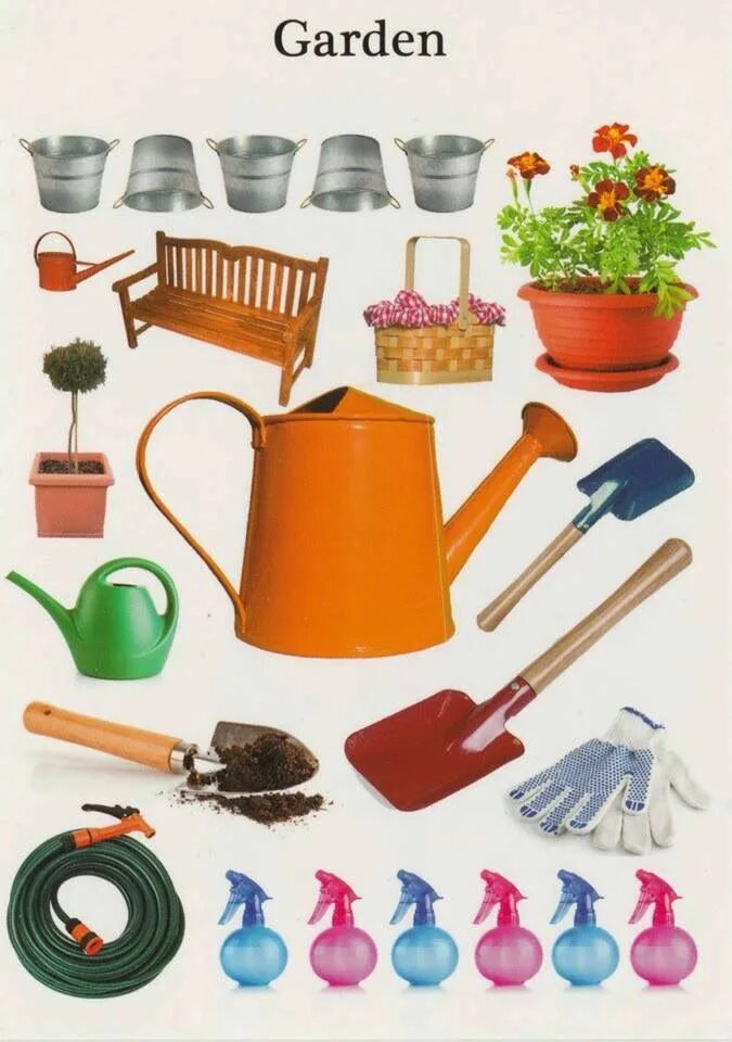 Скрап наборы распакованные. Сад огород фон. Garden tools вектор. Photo of planting materials. Садовый инвентарь.