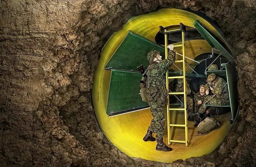 Убежище от ядерного взрыва. Шелтер бункер. бункеров atlas shelter. передвижной бункер редут. бомба убежище шелтер.