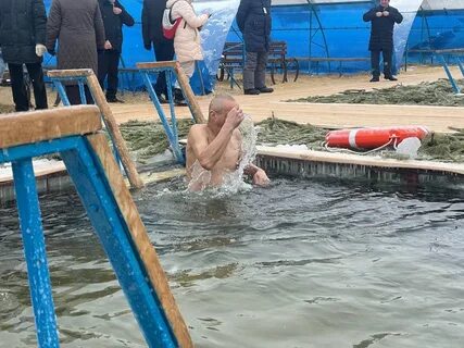 Крещение произошло на реке
