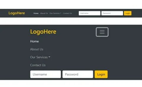 Bootstrap 5 navbar