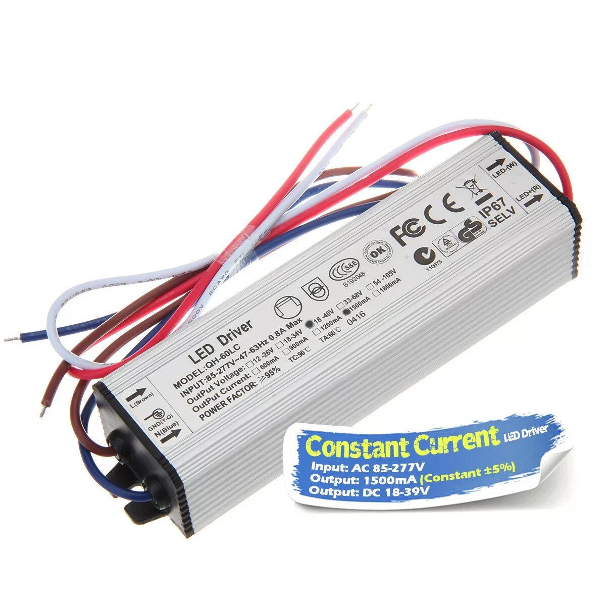 Блок питания ac led. Led driver 1500ma. светодиодный драйвер 1500ma 50w. лед драйвер model: qx40 - 50 w. constant current driver led 12v.