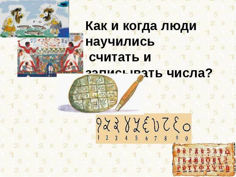 С чего люди начали считать. Как люди научились считать. Когда человек научился считать. Как люди научились записывать числа. Как научиться считать.