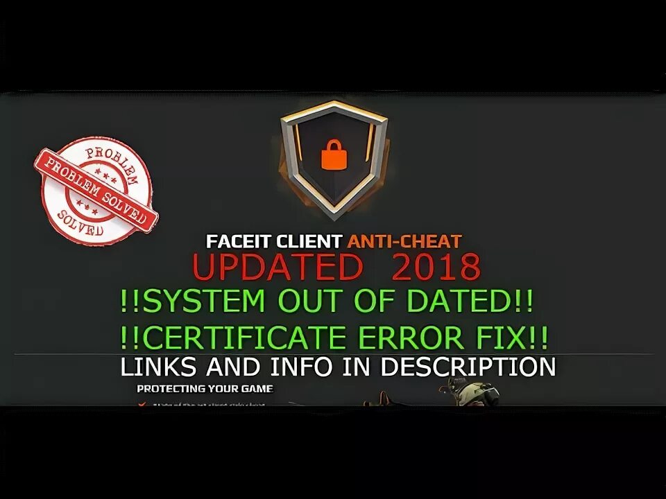 Anti client. FACEIT ANTICHEAT. FACEIT client Anti-Cheat. Ошибка фейсит античит your System is missing important Windows Security updates. FACEIT Security Windows.