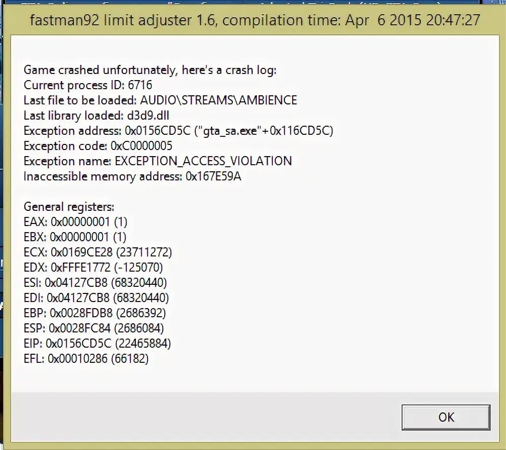 Sa limit adjuster