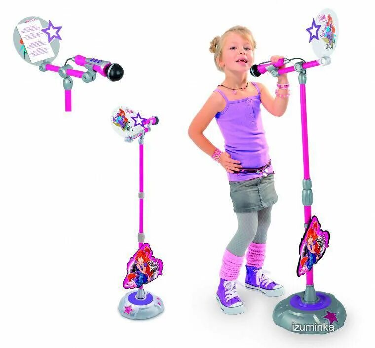 Новая игрушка 5. Smoby микрофон Winx. Детский микрофон Smoby Winx. Популярные игрушки для девочек. Игрушки для девочек 10 лет.
