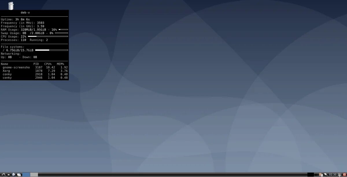 Linux desktop file