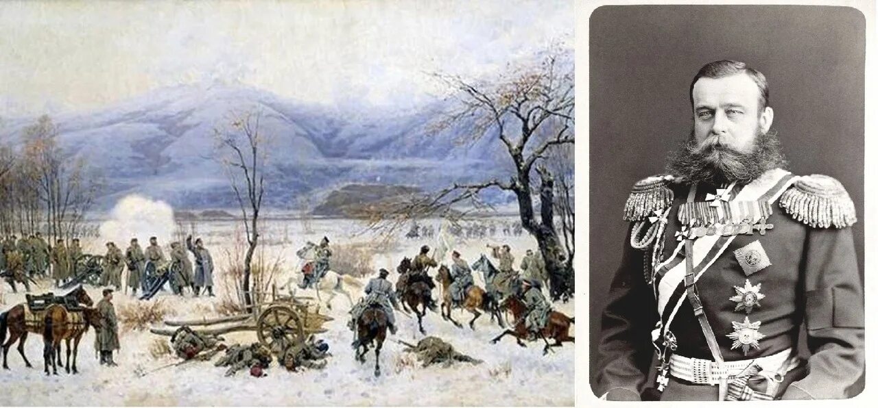 Верещагин Шипка-Шейново Скобелев. Скобелев 1877-1878. Верещагин «Шипка – Шейново. Скобелев под Шипкой» (1877–1878. Скобелев в 1877. Битвы при александре 2