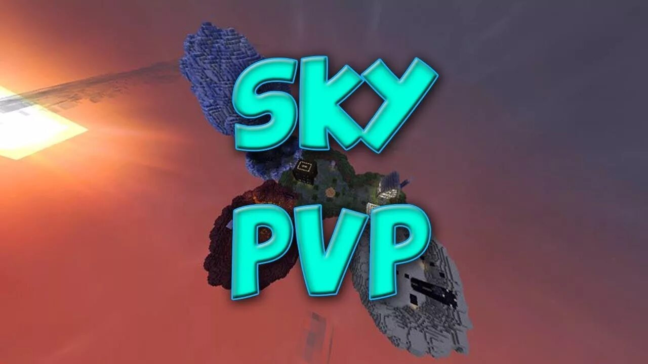 Небо для пвп. Скай пвп. скай пвп майнкрафт. skypvp сервер. превью скай пвп.