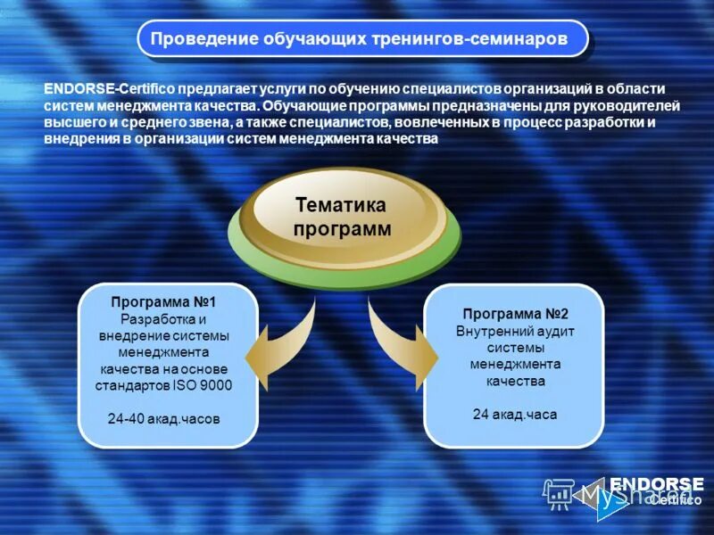 Подготовка к сертификации. Программа обучающего семинара. Программа обучения высших руководителей. Картинка о проведении обучающего семинара. План обучения , семинара.