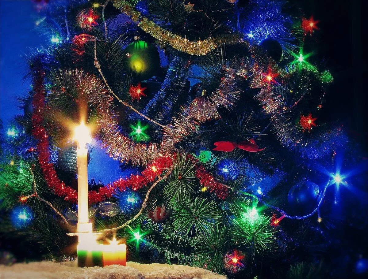 Елка с разноцветными огоньками. Гирлянда новогодняя. Новый год гирлянда. Боке новый год. Новогодние огни.