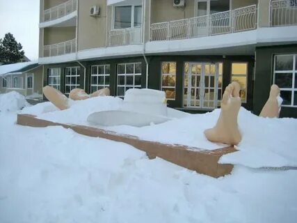 Снег в анапе