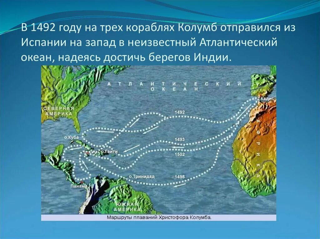 Маршрут экспедиции Колумба. Мореплаватели Атлантического океана. Маршрут Колумба в Атлантическом океане. Почему именно атлантический океан стал по выражению