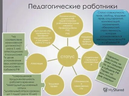 Понятие и виды педагогических работников