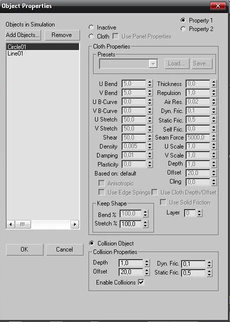 Load properties