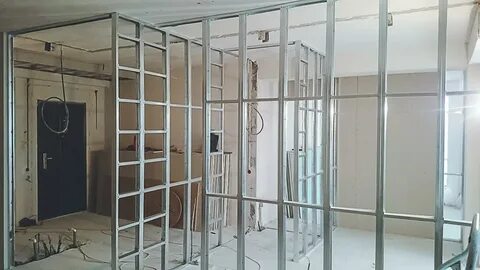 Сделать перегородку из гипсокартона в квартире