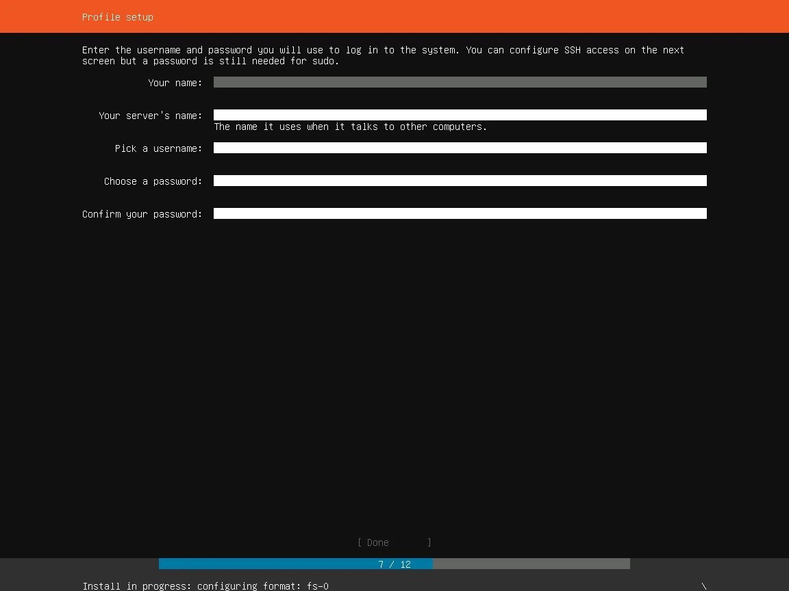 Ubuntu setup