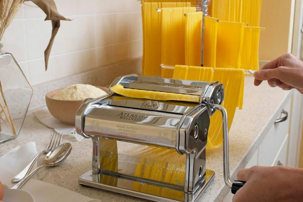 Паста машина. Лапшерезка Kitchen professional Fresh pasta maker). Лапшерезка профессиональная в Украине. Marcato is made in Italy. Pasta maker Deluxe.