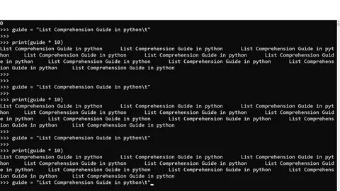 List d python