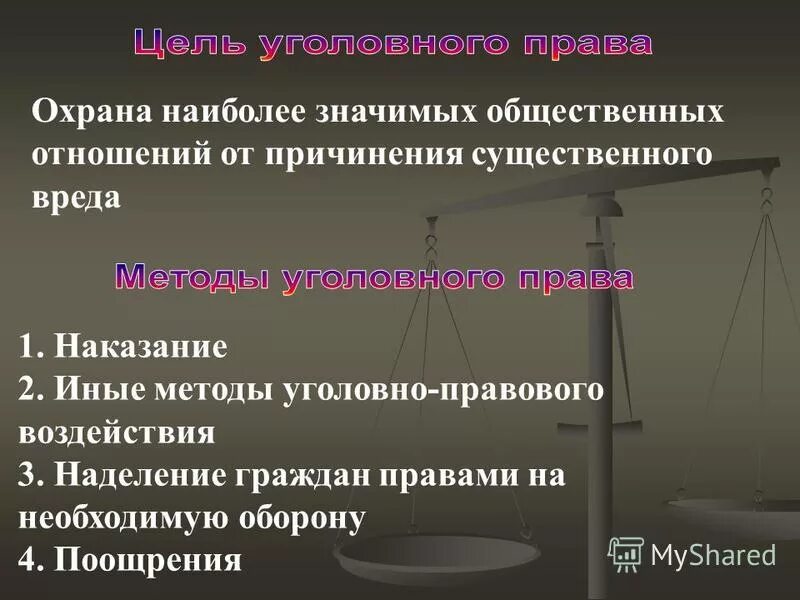 Иные меры правового воздействия