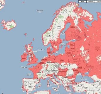 Карта затопления при потеплении