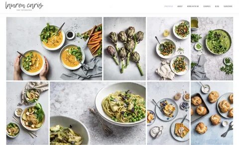Food Photography Portfolio Website Essentials That's Sage.