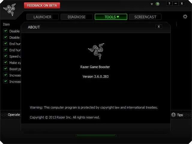 Game booster launcher. Razer программа.