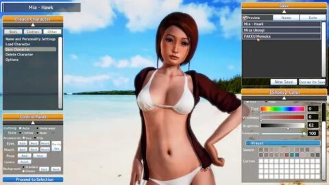 Make your own character porn game