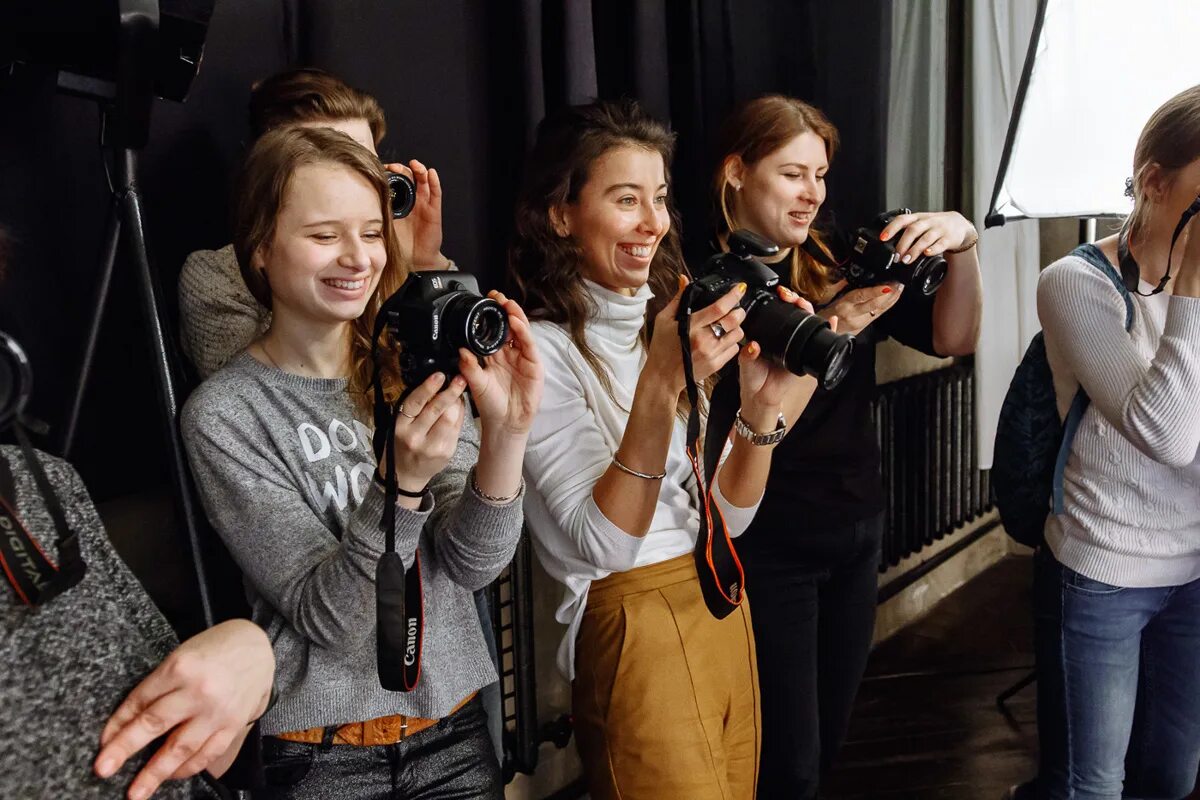 Backstage photos