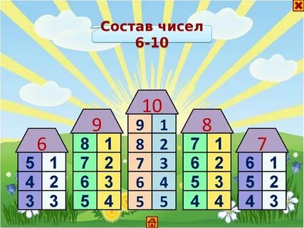 Изучения чисел первого десятка