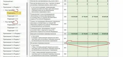 Код тарифа по страховым взносам 2024
