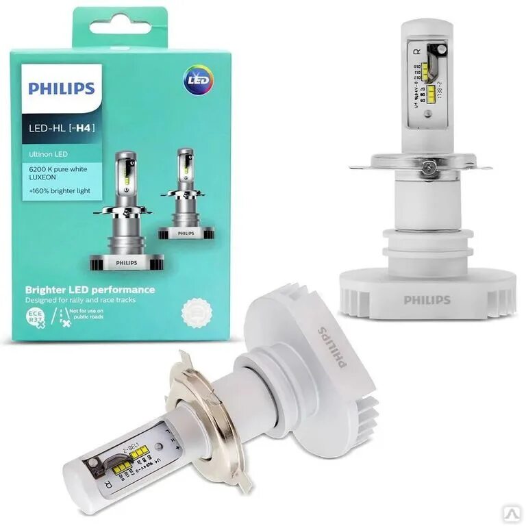 Филипс диодные. Philips h4 Ultinon led 6200k. Лампа автомобильная светодиодная Philips h4 11342 ulwx2. Светодиодная автомобильная лампа Philips Ultinon led h4 (+160%) 6200k (2 шт.) 11342ulwx2. Светодиодные лампы h4 Philips Ultinon.