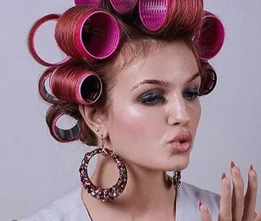Как закрутить бигуди липучки