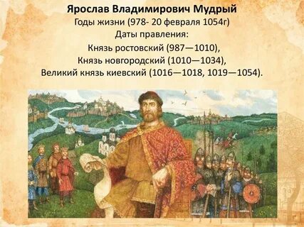 Годы жизни руси