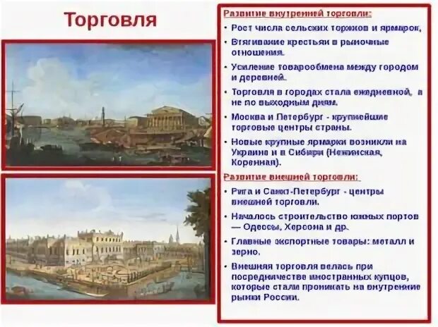 Внутренняя торговля в России во второй половине 18 века. Развитие внутренней торговли в 18 веке в России. Развитие торговли в России при Екатерине 2. Развитие торговли во второй половине 18 века.